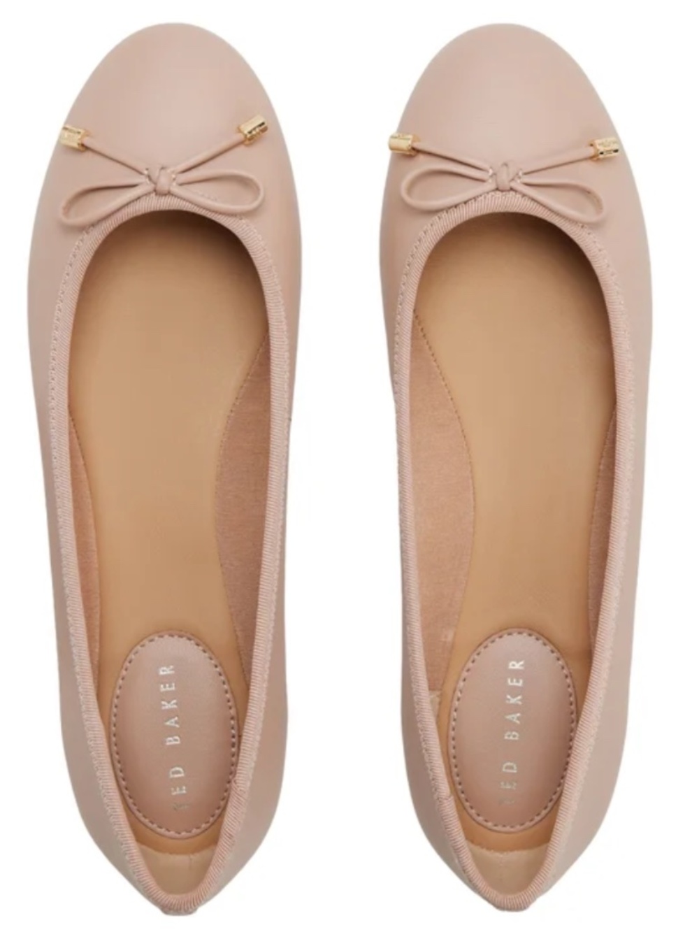 Ted Baker Leather Ballet Flats/Shoes (NEW)